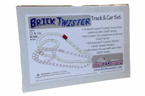 BrickCoaster Brick Twister Track LEGO Box