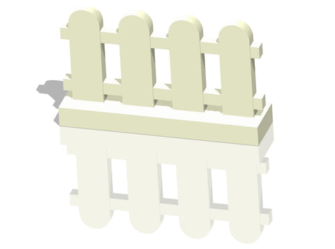 LEGO® New Condition 1X4X2 Fence Paled (Picket) (33303) x25