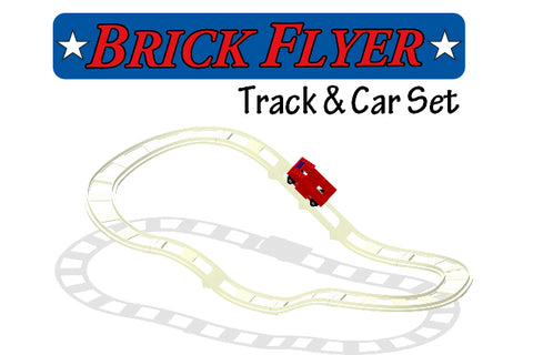 BrickCoaster Brick Flyer Roller Coaster Track LEGO 