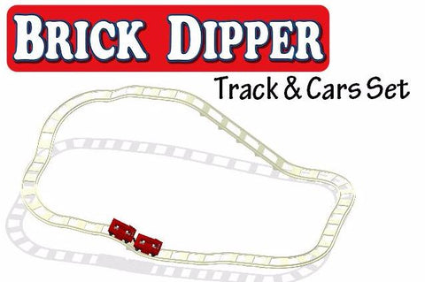 Brick Dipper Track and Cars Roller Coaster (BC511)
