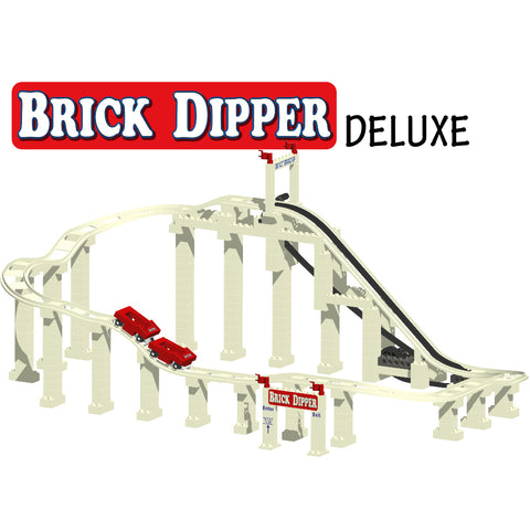 Brick Dipper Deluxe Roller Coaster Set (BC510) – BrickCoaster