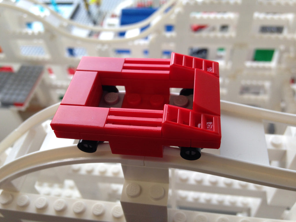 Lego roller on sale coaster cart